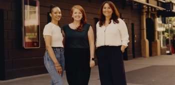 Jade Lewis, Lisa Spirling & Hanna Streeter. Credit Sandra Mickiewicz