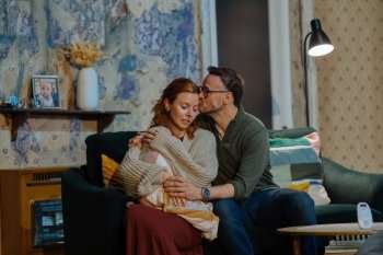 Stacey Dooley and Kevin Clifton in 2:22 A Ghost Story. Photo credit: Helen Murray 