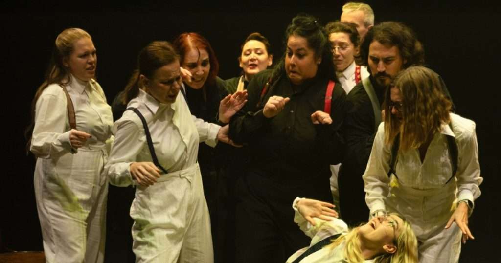 Lightning Beneath The Waves at The Questors Theatre. Photo credit: Robert Vass
