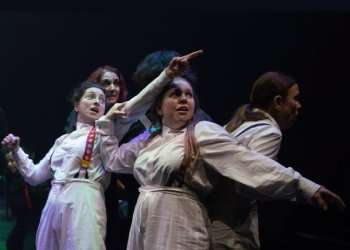 Lightning Beneath The Waves at The Questors Theatre. Photo credit: Robert Vass