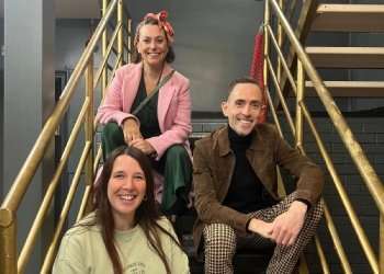 Saria Plowman, James Dangerfield and Rosie Snell