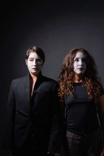 Sh!T Theatre, Louise Mothersole, Rebecca Biscuit - credit Christa Holka