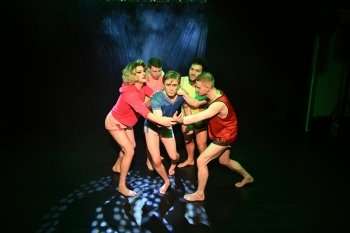 Boys in the Buff at Golden Goose Theatre. Photo credit: Peter Davies