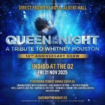 Queen of the Night: A Tribute to Whitney Houston at the 02