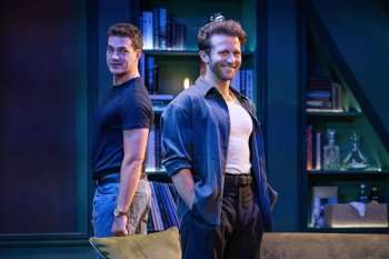 Luke Fetherston as Mitchell & Joel Harper-Jackson as Daniel in Daniel's Husband - Credit Craig Fuller