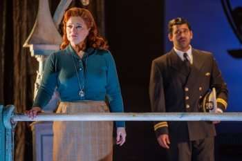 Lucy Crowe and Darwin Prakash in ENO's Così fan tutte (2026). Photo credit: James Glossop