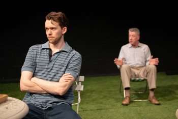 The Vertical Hour at The Questors Theatre. Photo credit: Jane Arnold-Forster