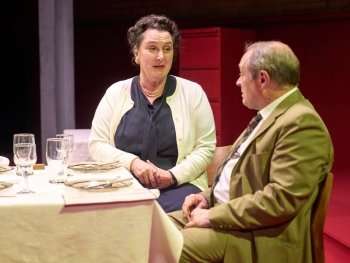 Kate Duchêne and Paul Rider in Quartet in Autumn. Photo credit by Manuel Harlan