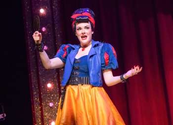 Lois Glenister in Disenchanted! The Hit Musical. Credit: Pamela Raith Photography