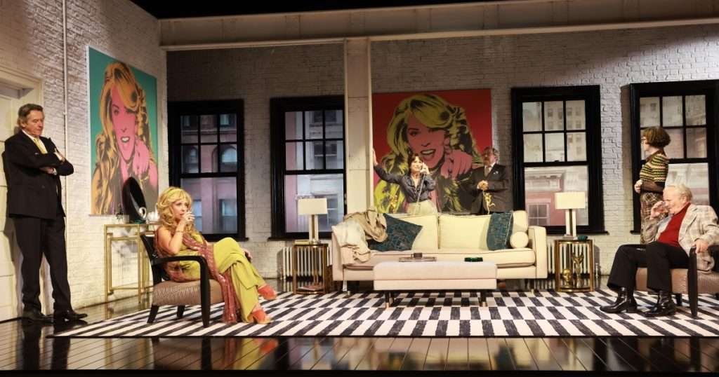 The Cast of Present Laughter. Photo credit: Simon Annand.